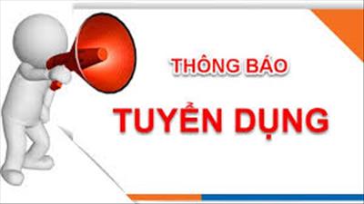 Thông báo về việc tuyển dụng nhân sự năm 2025