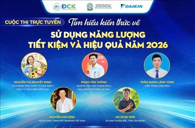 Công ty Thủy điện Đồng Nai tiếp tục ghi dấu ấn tại Cuộc thi “Tìm hiểu kiến thức về sử dụng năng lượng tiết kiệm và hiệu quả năm 2026” với Giải Đặc biệt kỳ 4