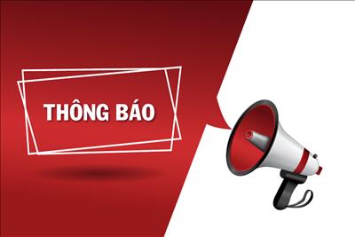 Thông báo thanh lý tài sản hư hỏng không có nhu cầu sử dụng năm 2025